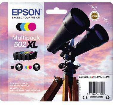 Epson Tintenpatrone C13T02W64010 502XL sw/c/m/y 4 St./Pack.