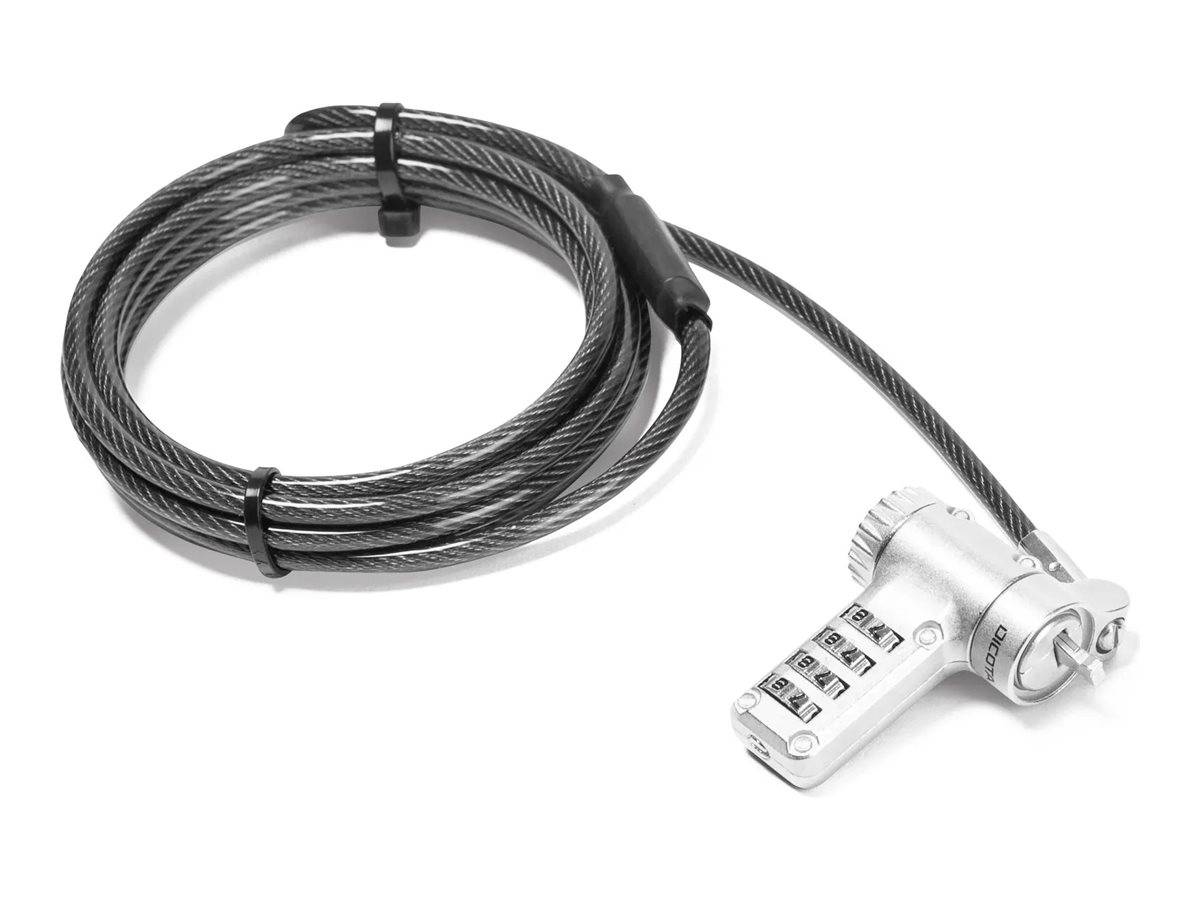Dicota Notebook Locking Cable - combinationlock - universal - 2 m