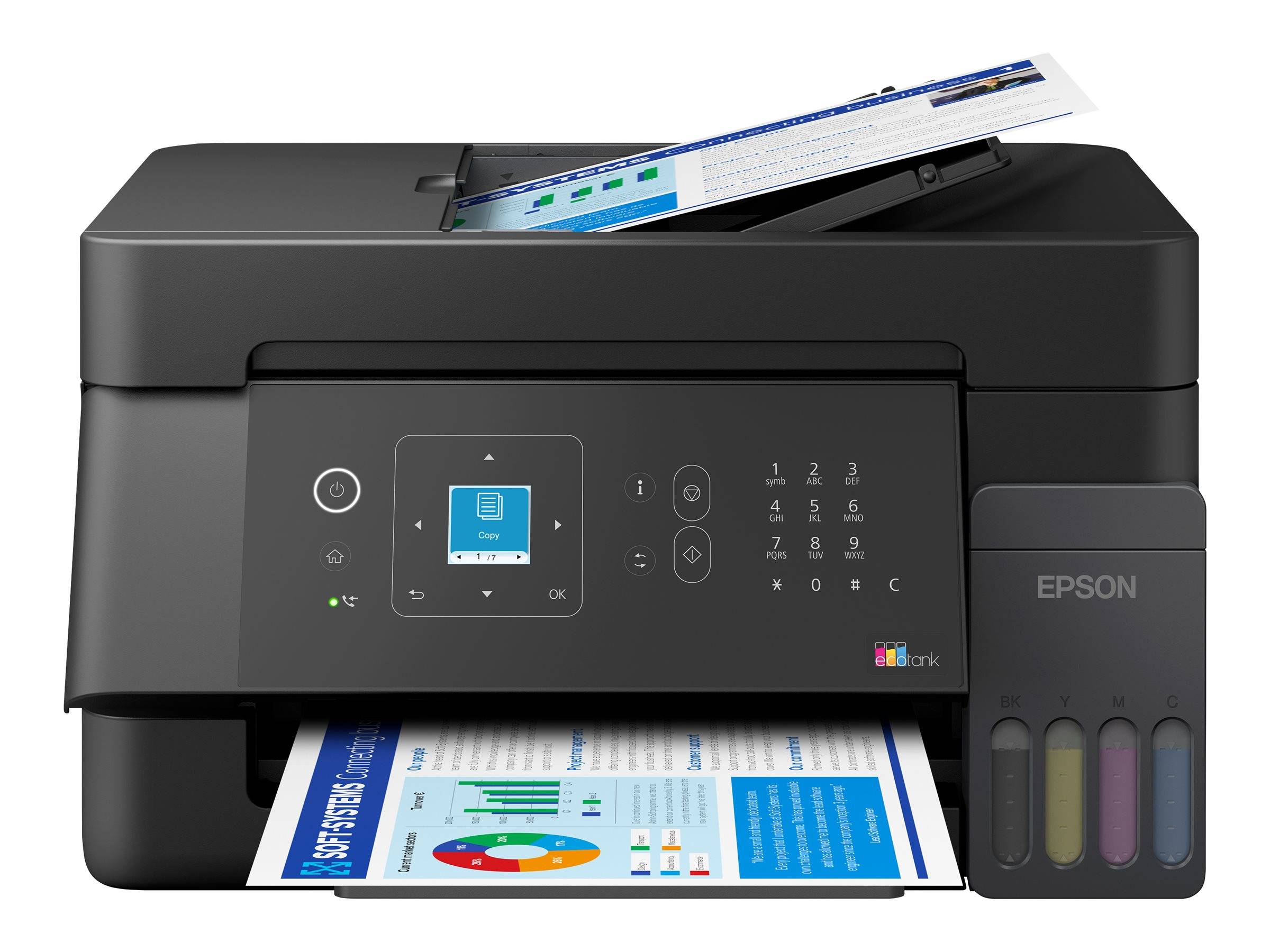 Epson EcoTank ET-4905 - Multifunktionsdrucker - Farbe - Tintenstrahl - ITS - A4