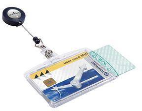 DURABLE Namenschild 822419 85x54mm transparent 10 St./Pack