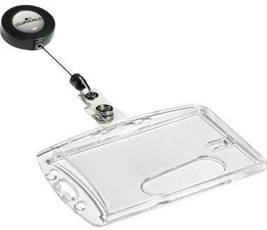 DURABLE Namensschild 801219 54x85mm mit Metallclip 10 St./Pack.