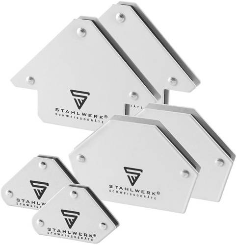 Magnet-Schweißwinkel 9 & 25 lbs/4 & 11,3kg daN 45Grad,90Grad u.135Grad STAHLWERK