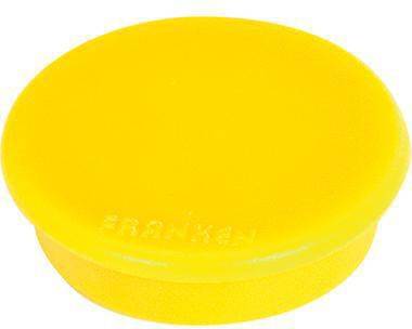 Franken Magnet HM20 04 rund 24mm gelb 10 St./Pack.