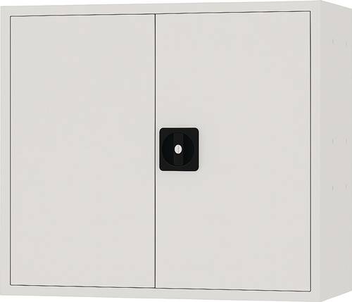 Hängeschrank H600xB700xT200mm Vollblechtür lichtgrau/lichtgrau