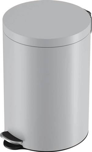Tretabfallsammler Selekta 20l D290xH435mm Stahlbl.grau HAILO