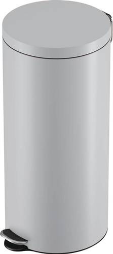 Tretabfallsammler Selekta 30l D290xH640mm Stahlbl.grau HAILO