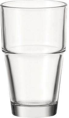 LEONARDO Latte Macchiato Glas Solo 043400 250ml 6 St./Pack.