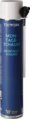 1K-Montageschaum 750ml B2 champagner m.Einw.-Handsch.Dose TECWERK