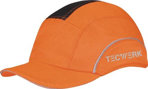 Anstoßkappe Daylight Base-Cap II 52-65cm neonorange EN 812:2012 TECWERK