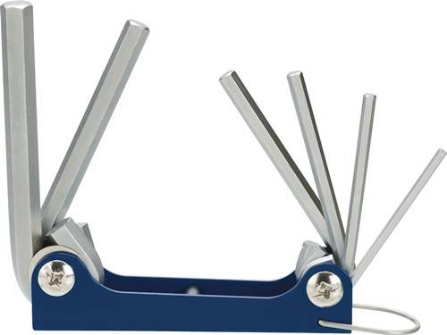 Schraubendrehersatz 7-tlg.Handklapphalter SW 1,5-6mm S2-Stahl TECWERK