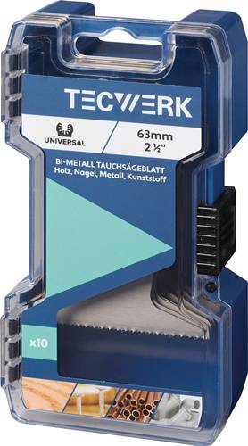 Tauchsägeblätter B.63mm Eintauch-T.42mm 10 St.Univ.TECWERK