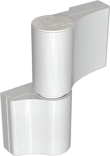 DR. HAHN M901GW000 Aluminiumtürband 4 AT Universal Tragkraft 180 kg RAL 9016 pul
