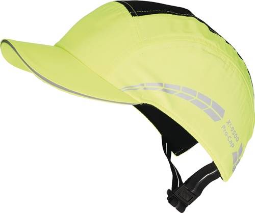 Anstoßkappe X! 9500 54-64cm neongelb Schirmlänge 5cm EN 812:2012 PRO FIT