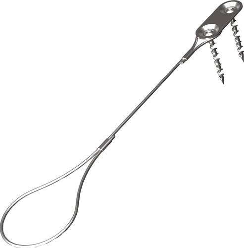 Anschlagpunkt SECU® WIRE EN 795:2012/A PSA III VA L.ca.0,25m SKYLOTEC