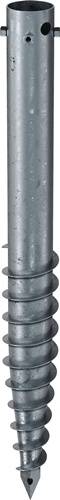 Schraubfundament G L.1000mm D.89mm Gew.4xM12 6,1kg STA KRINNER