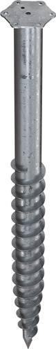 Schraubfundament M L.1300mm D.76mm Gew.M12 6,7kg STA KRINNER