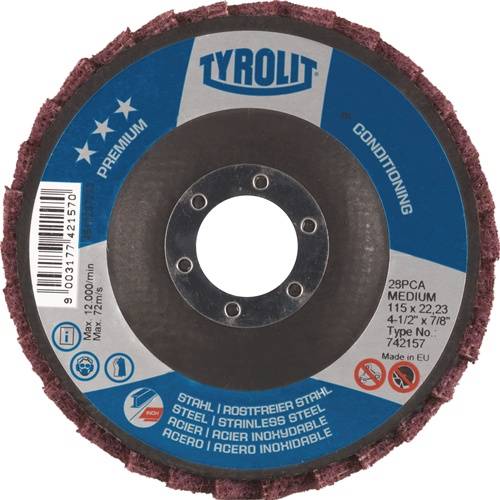 Polierscheibe PREMIUM CONDITIONING D.125mm coarse TYROLIT