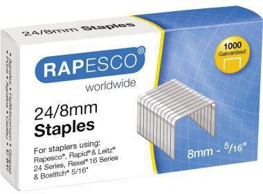 Rapesco Heftklammern 1456 24/8mm 1.000 St./Pack.