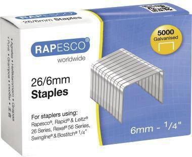 Rapesco Heftklammern S24602Z3 24/6mm 5.000 St./Pack.