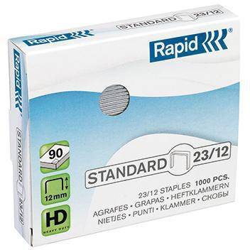 Rapid Heftklammer Standard 24869400 23/12 1.000 St./Pack.