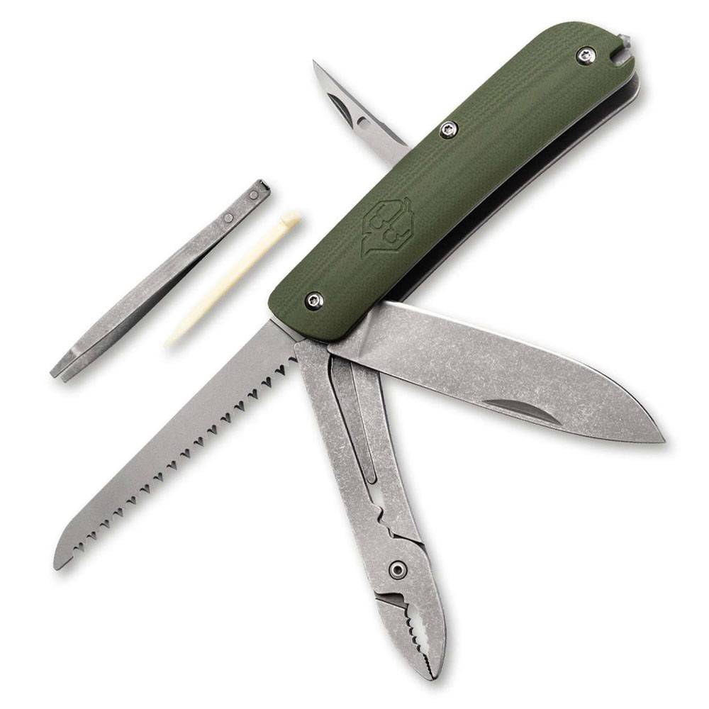 Böker Naturensöhne MK II NXT Multifunktionsmesser - Grün