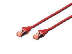 DIGITUS Patchkabel, Kat. 6, S/FTP, 3,0 m, rot
