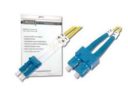 DIGITUS DK-2932-02 LWL Patchkabel LC-Duplex - SC-Duplex OS2 2,0 m