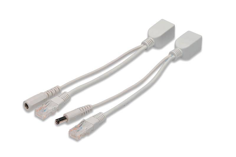 DIGITUS PoE Kabelset, passiv, 2-teilig, fr Strombertragung