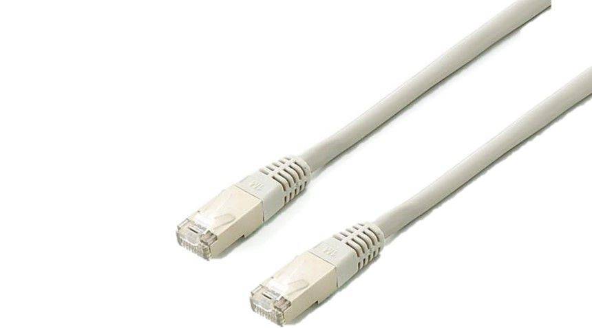 Equip 605610 equip Patchkabel RJ45 S/FTP Cat6A 1.00m weiss (SSTP)PIMF HF