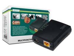 DIGITUS DN-13020 DIGITUS 1-Port USB 2.0 Multifunction Network Server