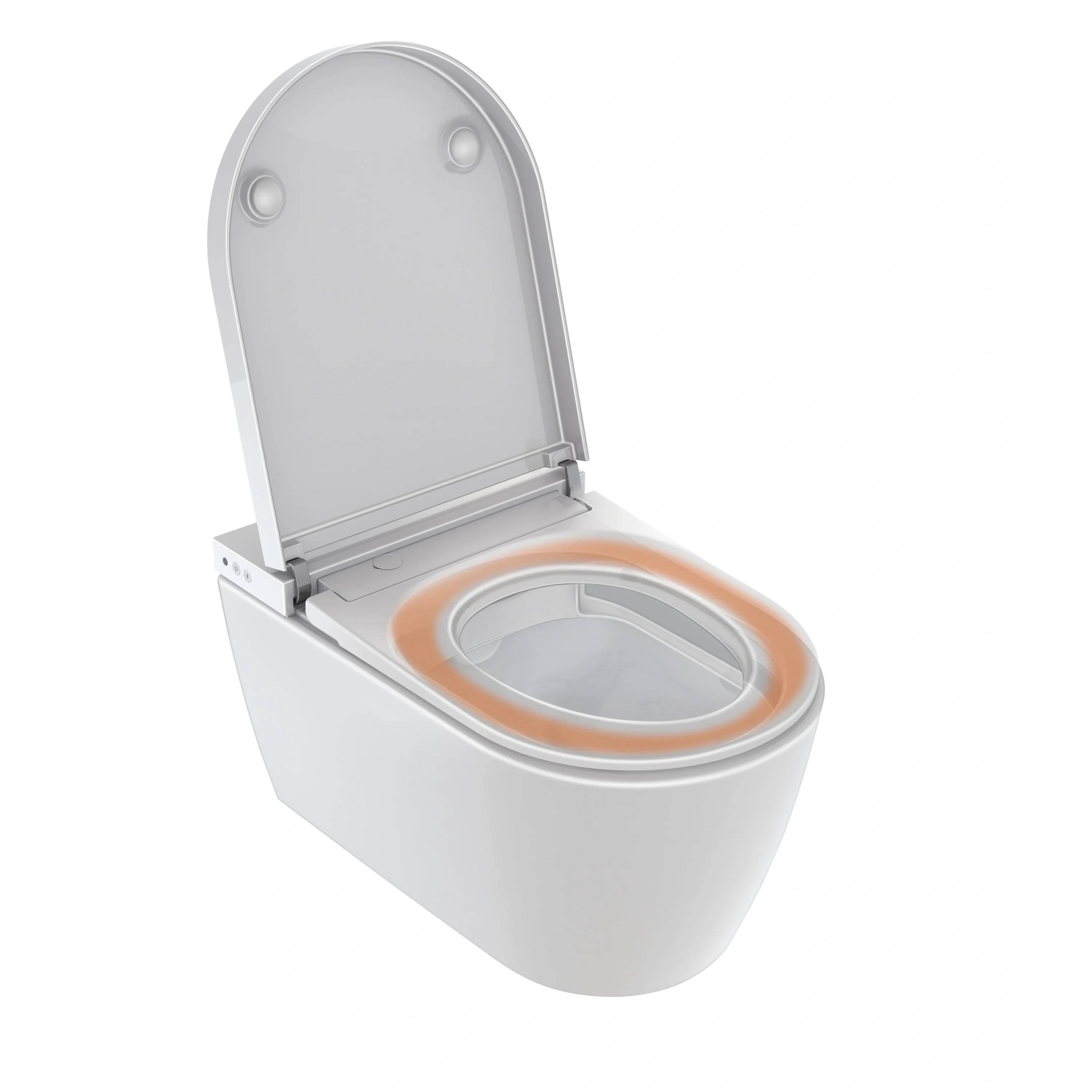 Duravit Dusch-WC Pro, SensoWash, 378x575x405, TS, Rimless, wandhängend, weiß, 1 Stk.