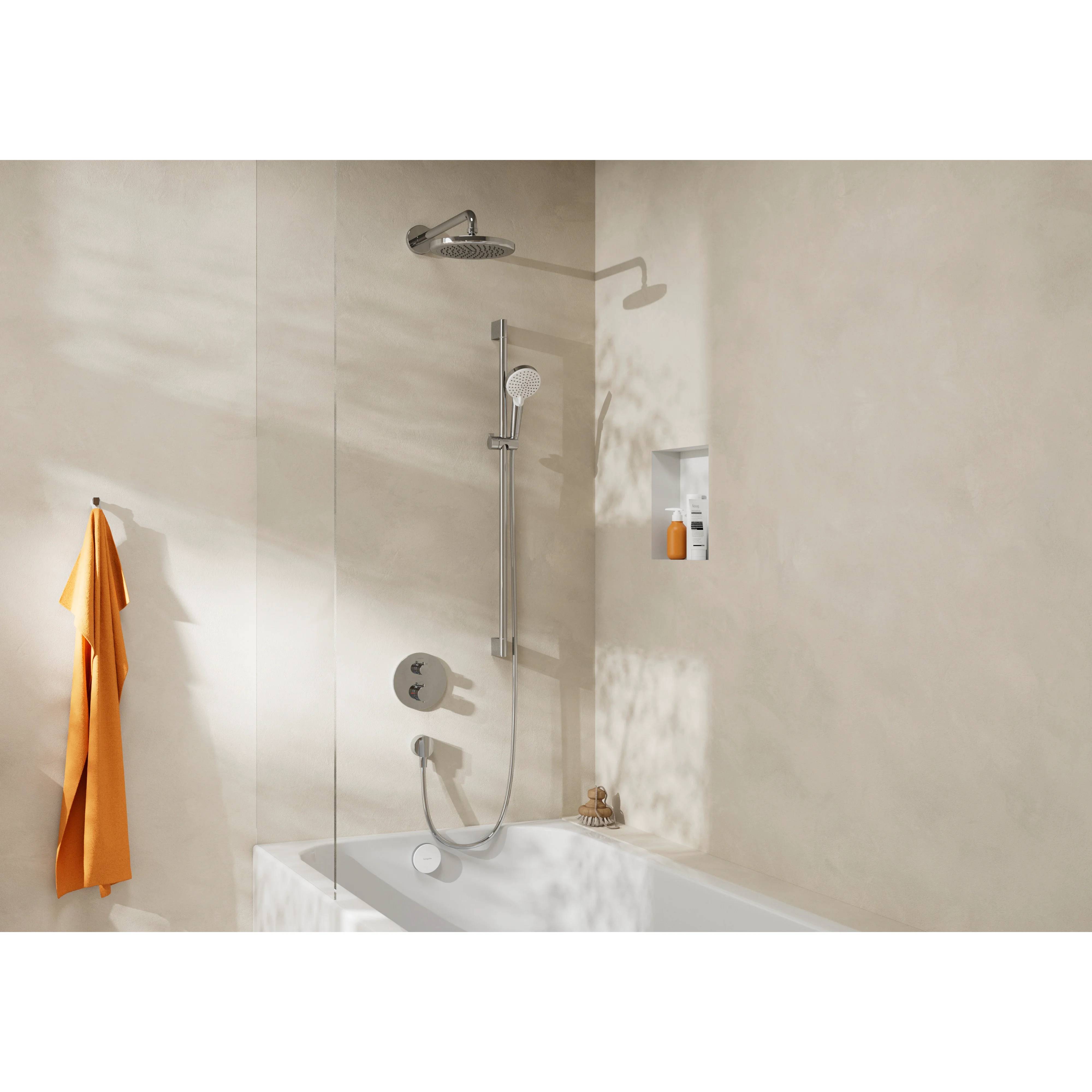 hansgrohe Ab- und Überlaufgarnitur für Badewannen, Tubset, Universal-Grundkörper, 1 Stk.