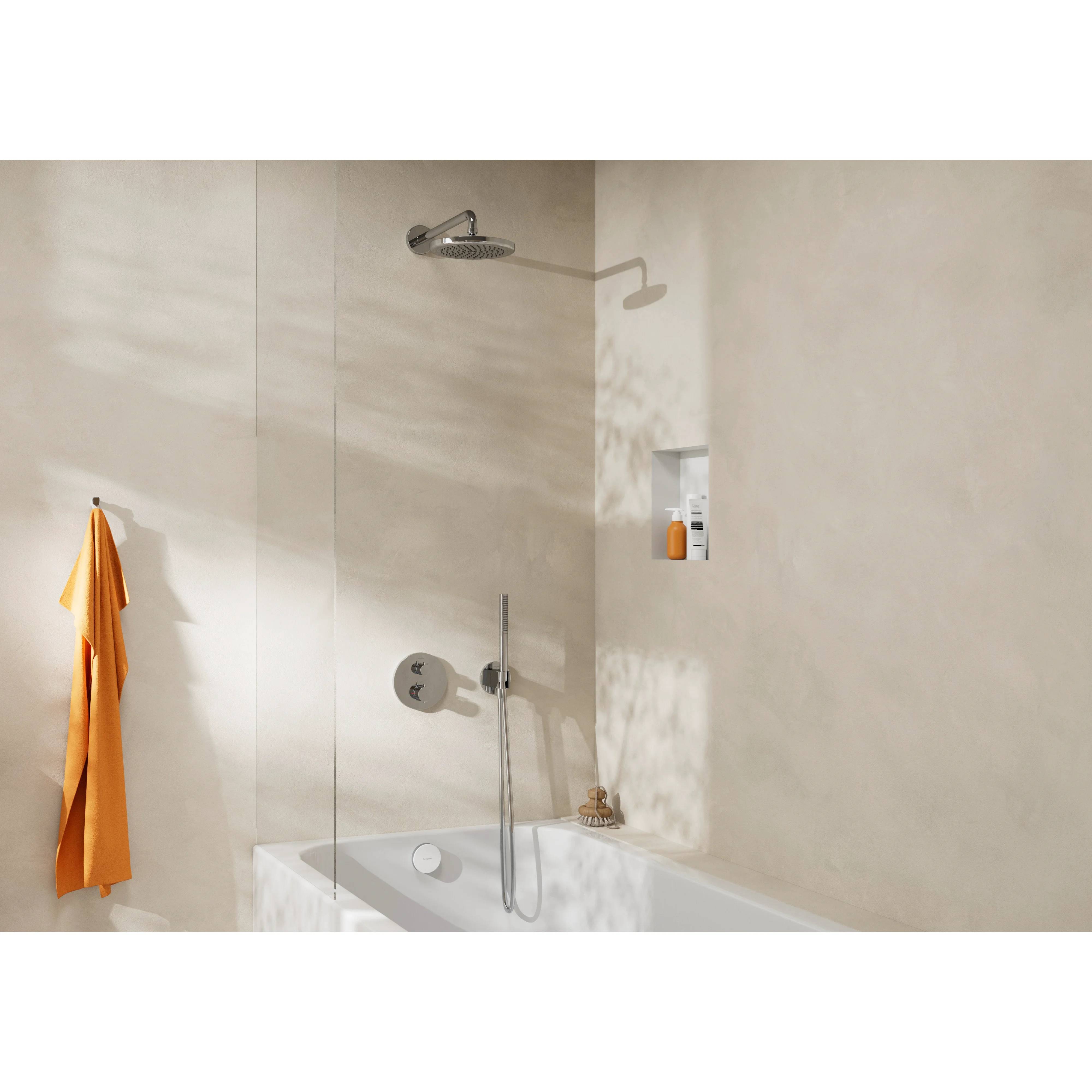 hansgrohe Ab- und Überlaufgarnitur für Badewannen, Tubset, Universal-Grundkörper, 1 Stk.