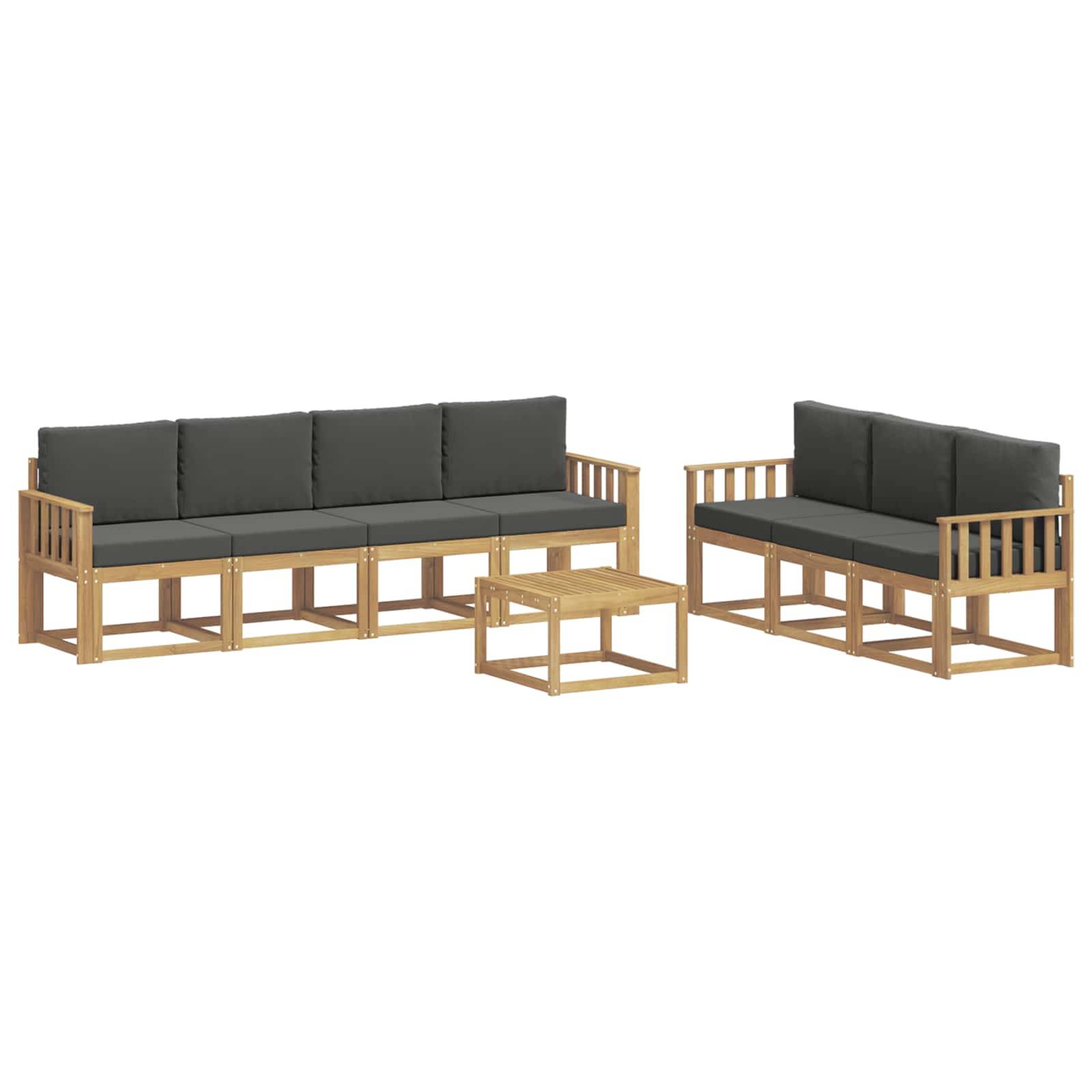 vidaXL Outdoor-Sofagarnitur 7 pcs