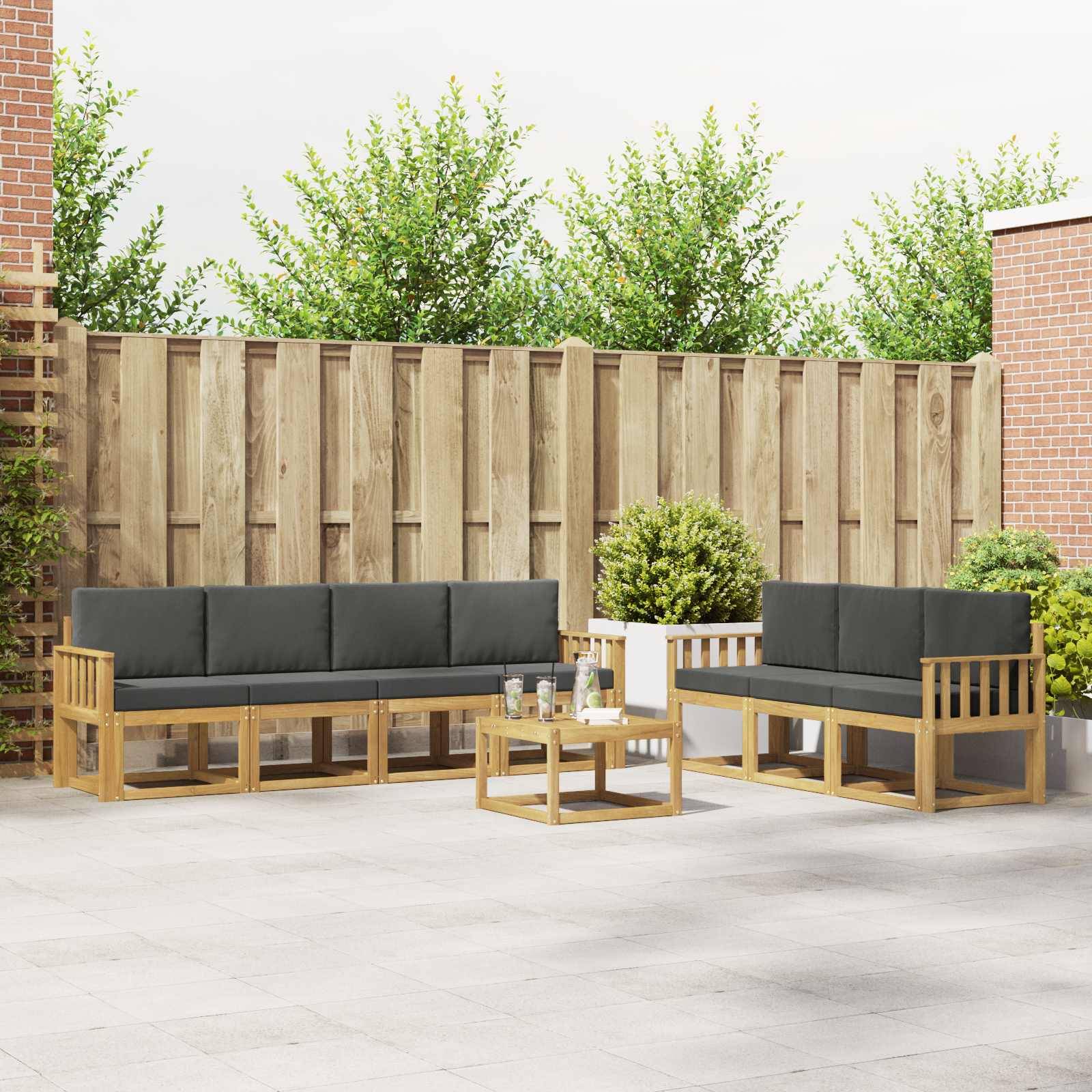 vidaXL Outdoor-Sofagarnitur 7 pcs