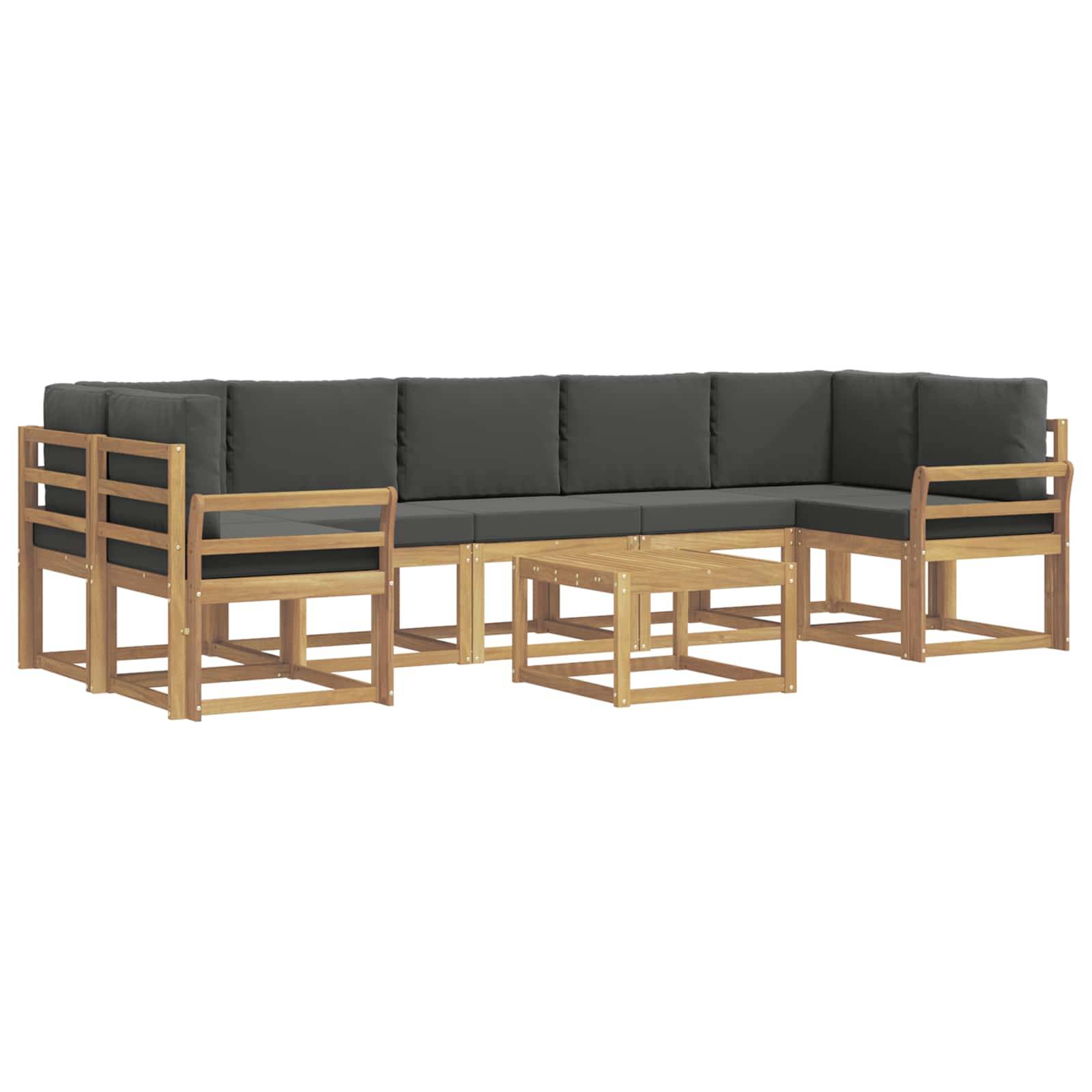 vidaXL Outdoor-Sofagarnitur 6 pcs