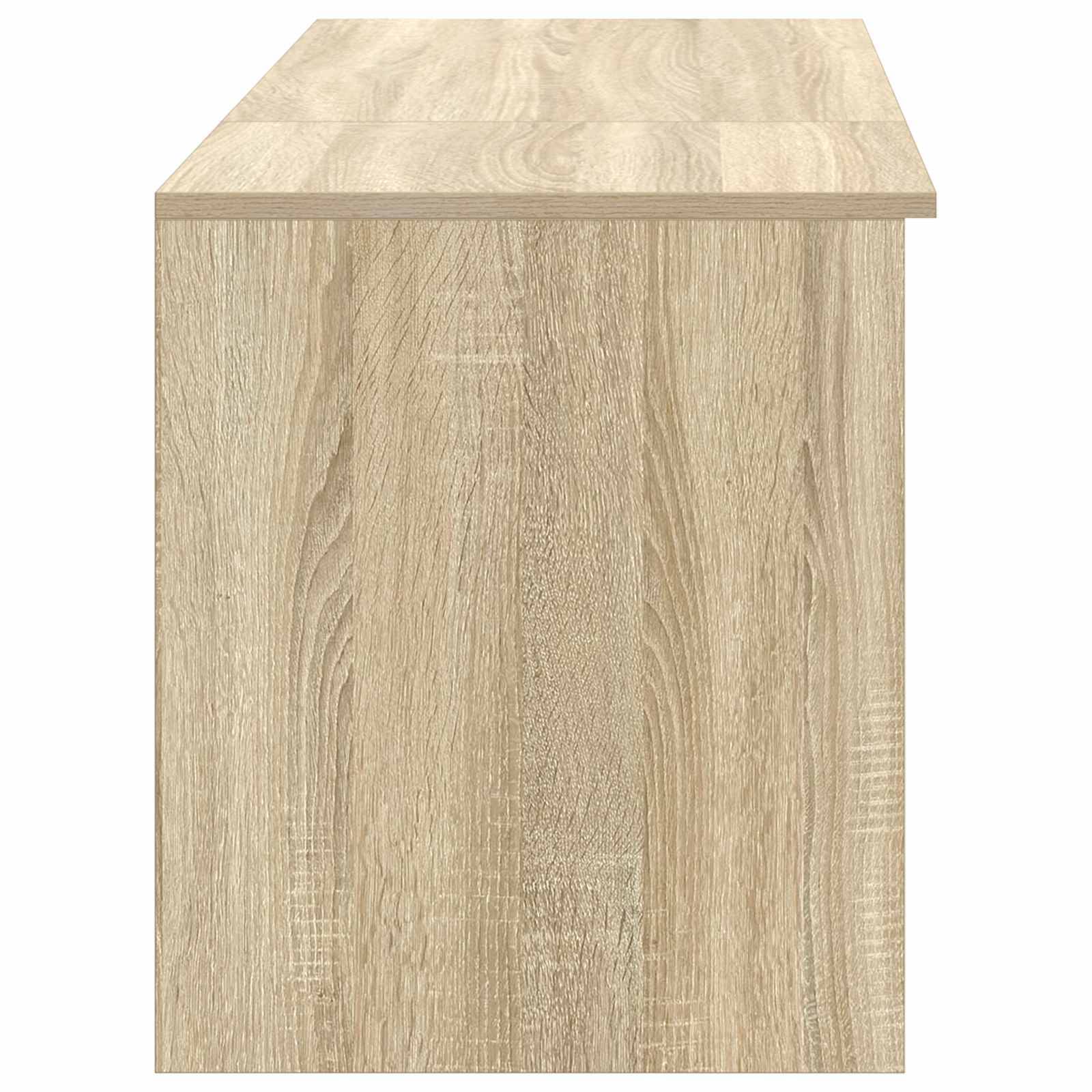 vidaXL Badezimmermöbel-Set 2 pcs Sonoma-Eiche Holzwerkstoff