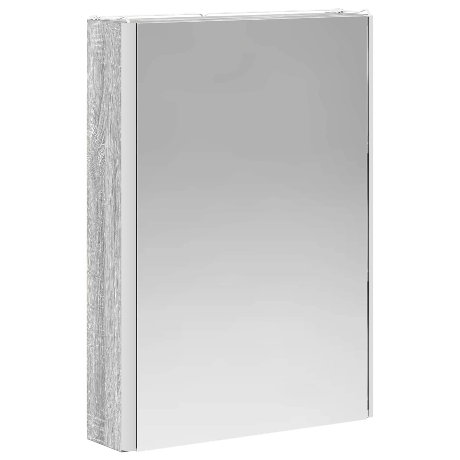 vidaXL Badezimmerschrank-Set 5 pcs Grau Sonoma 43 x 11,5 x 60,5 cm