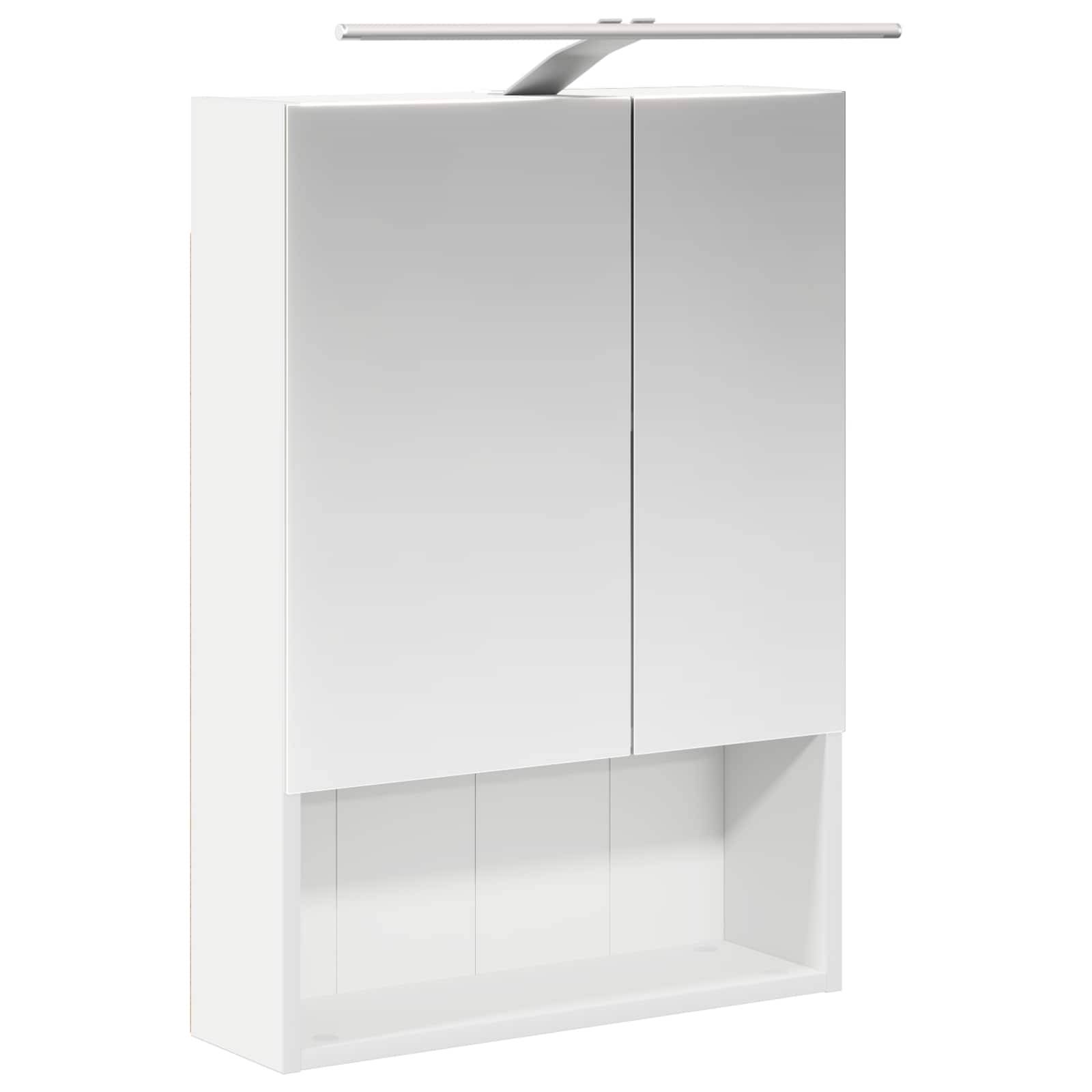 vidaXL Badezimmerschrank-Set 5 pcs Weiß 50 x 14,5 x 70 cm