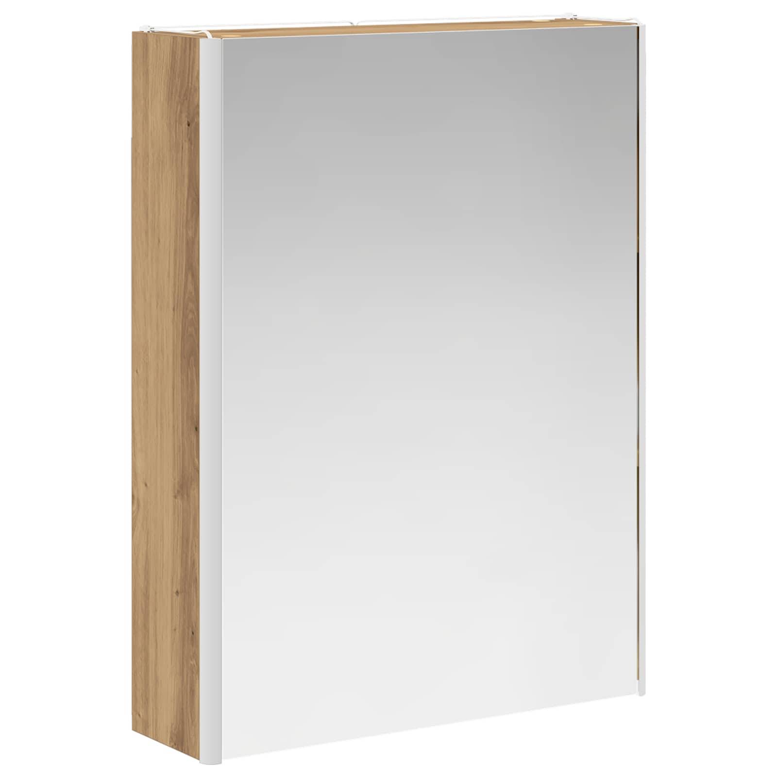 vidaXL Badezimmerschrank-Set 5 pcs Artisan-Eiche 53 x 15,5 x 70 cm