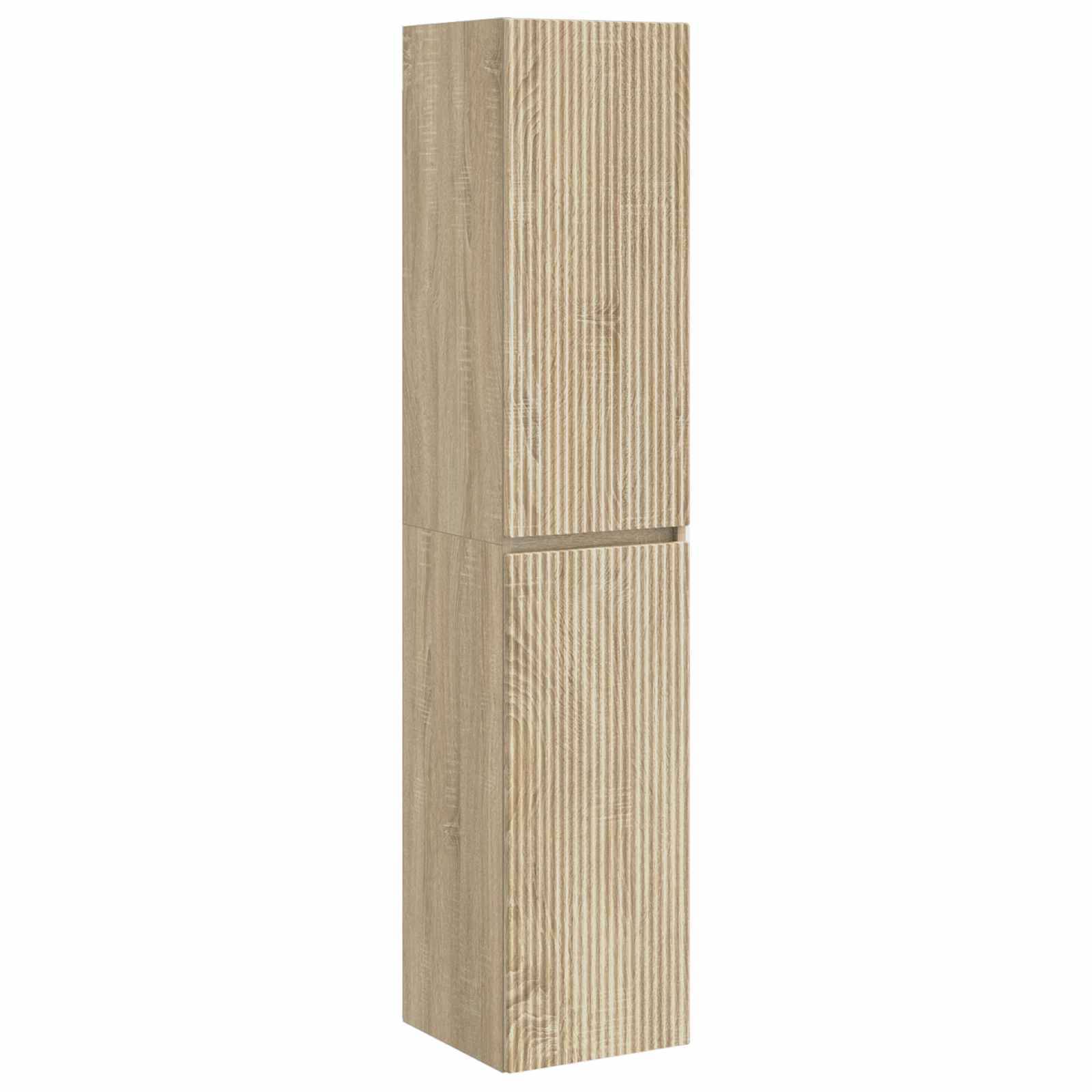 vidaXL Badezimmerschrank-Set 5 pcs Sonoma-Eiche 50 x 14,5 x 70 cm
