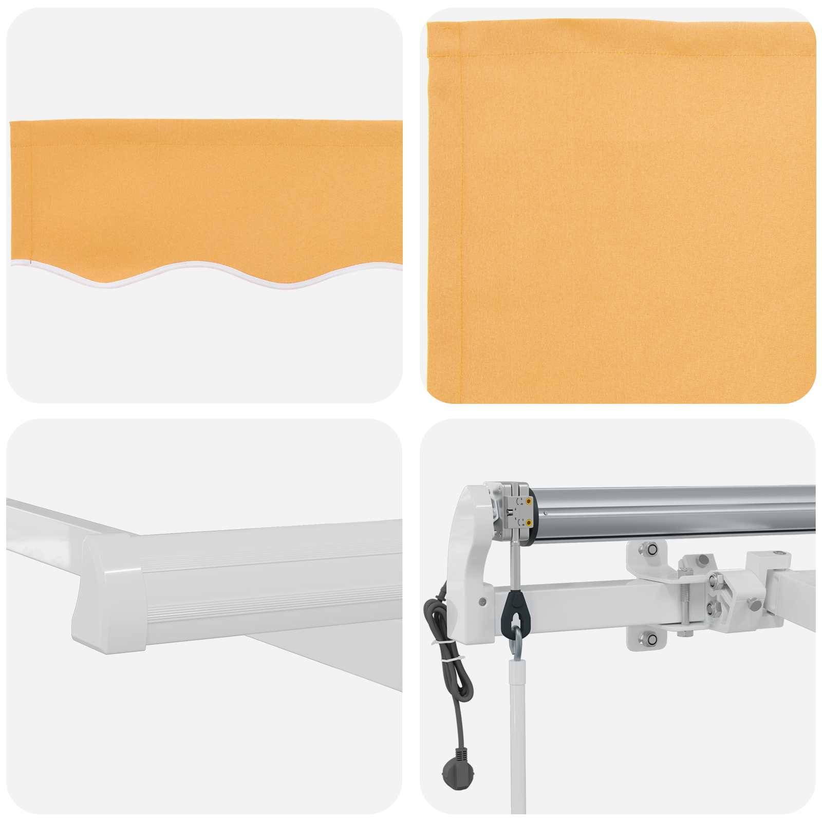 vidaXL Markisenstoff Sand 300 x 250 cm Polyester