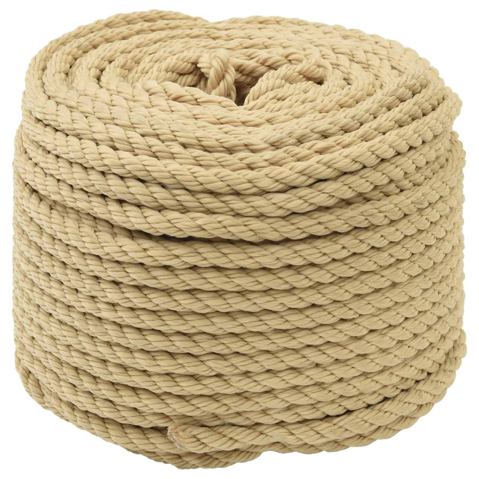 vidaXL Bootsseil 0.8 mm 50 m Natur