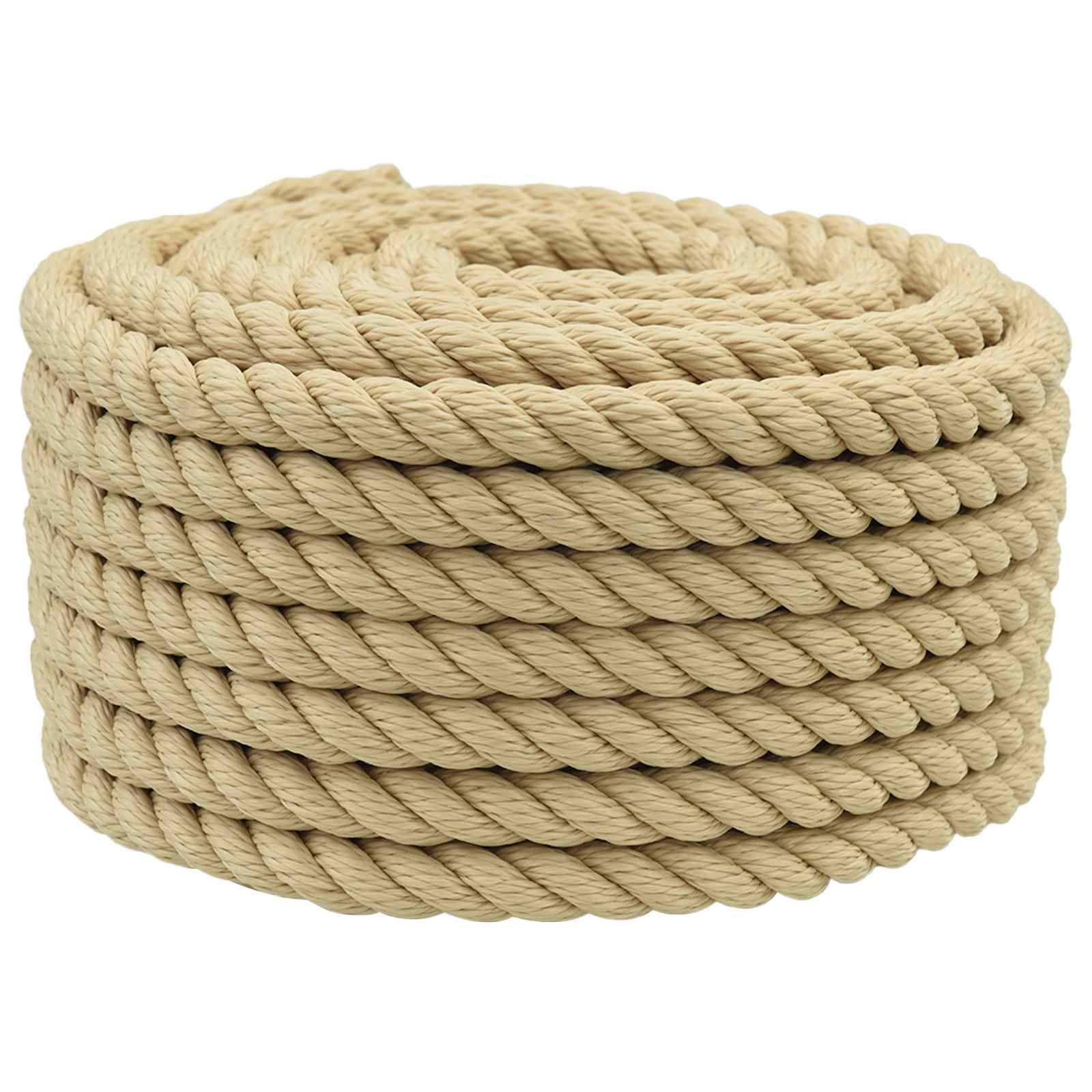 vidaXL Bootsseil 25 m 1.8 Natur PP