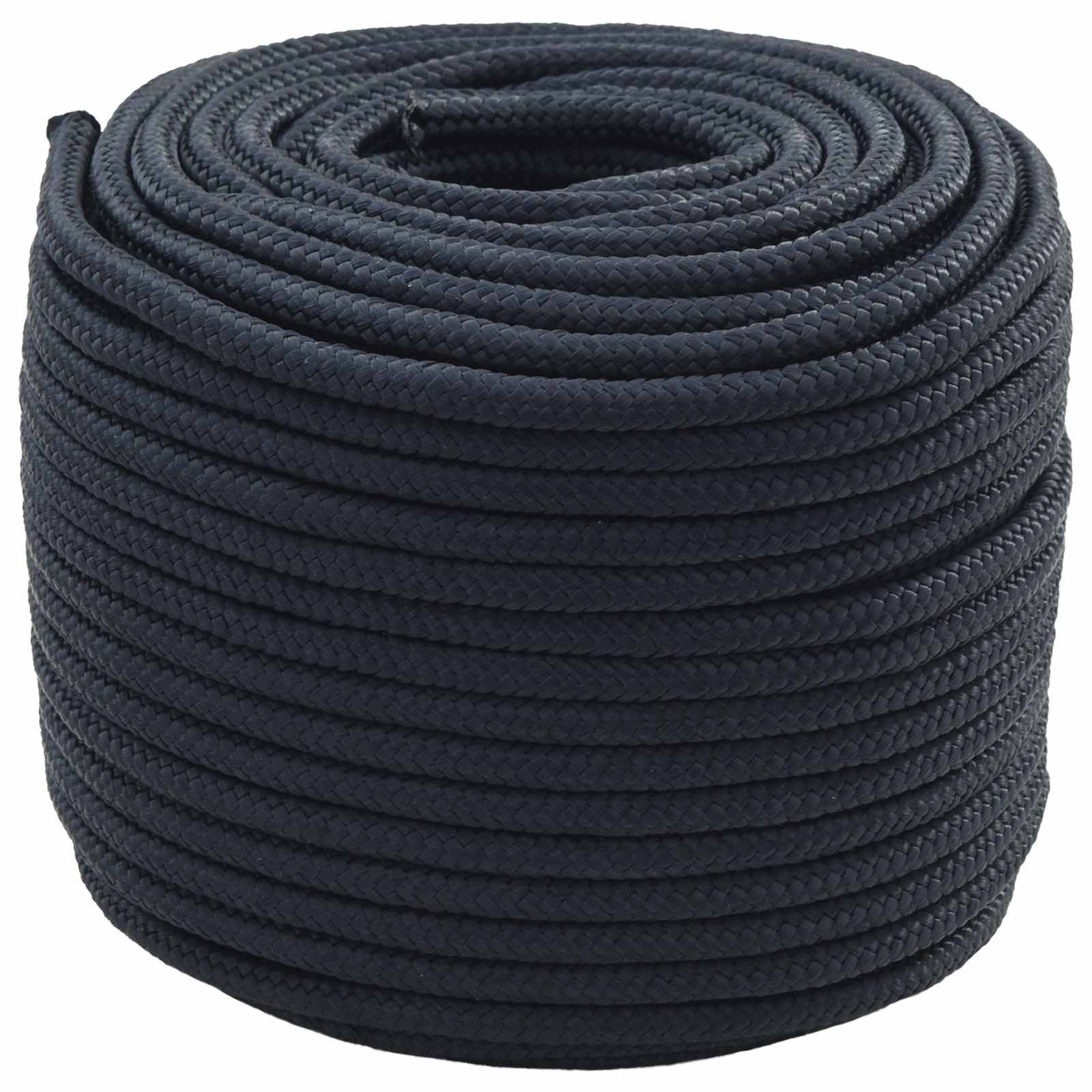 vidaXL Bootsseil 0.6 mm 25 m Königsblau Polyester