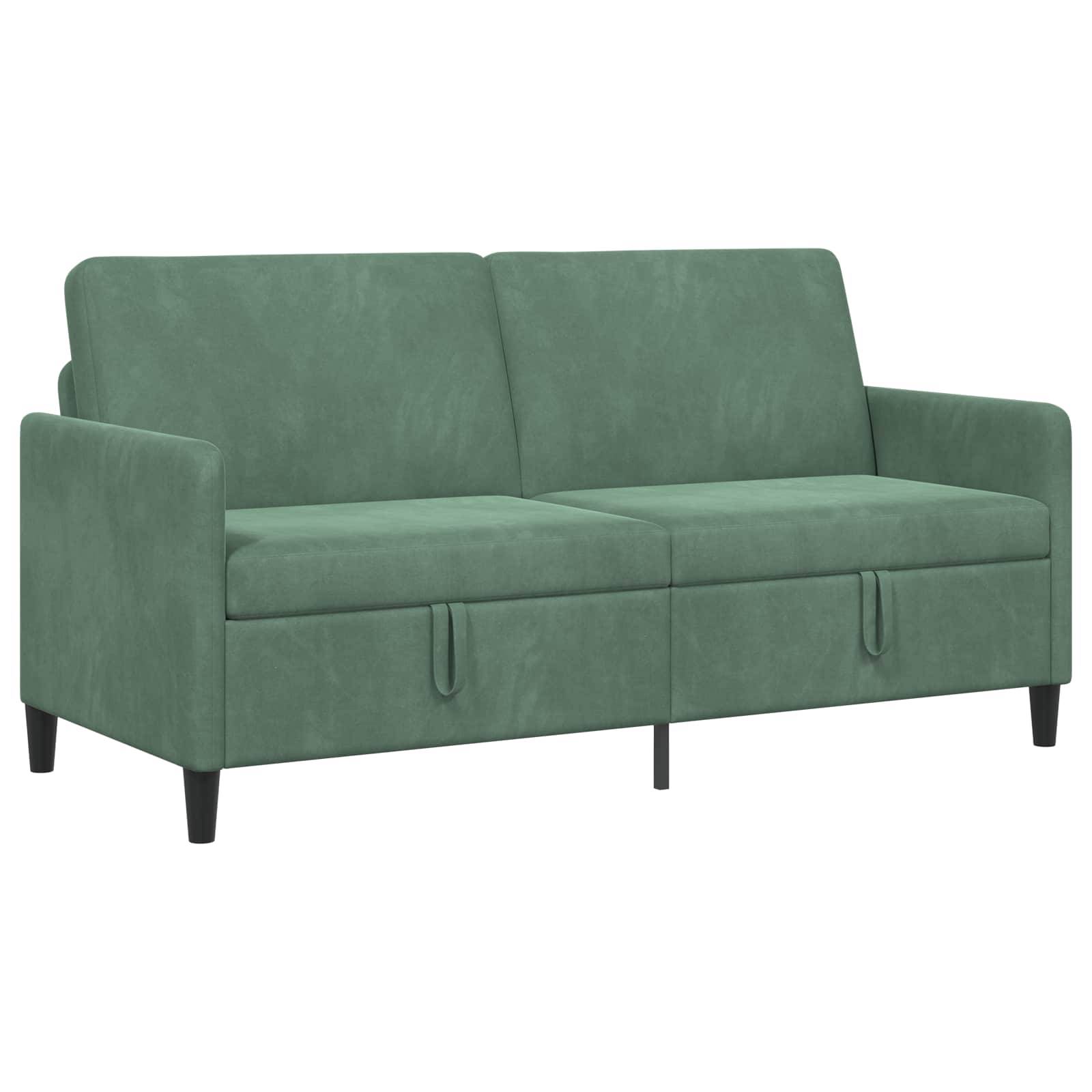 vidaXL Sofa mit Stauraum Meergrün 172 x 78 x 87 cm Polyester