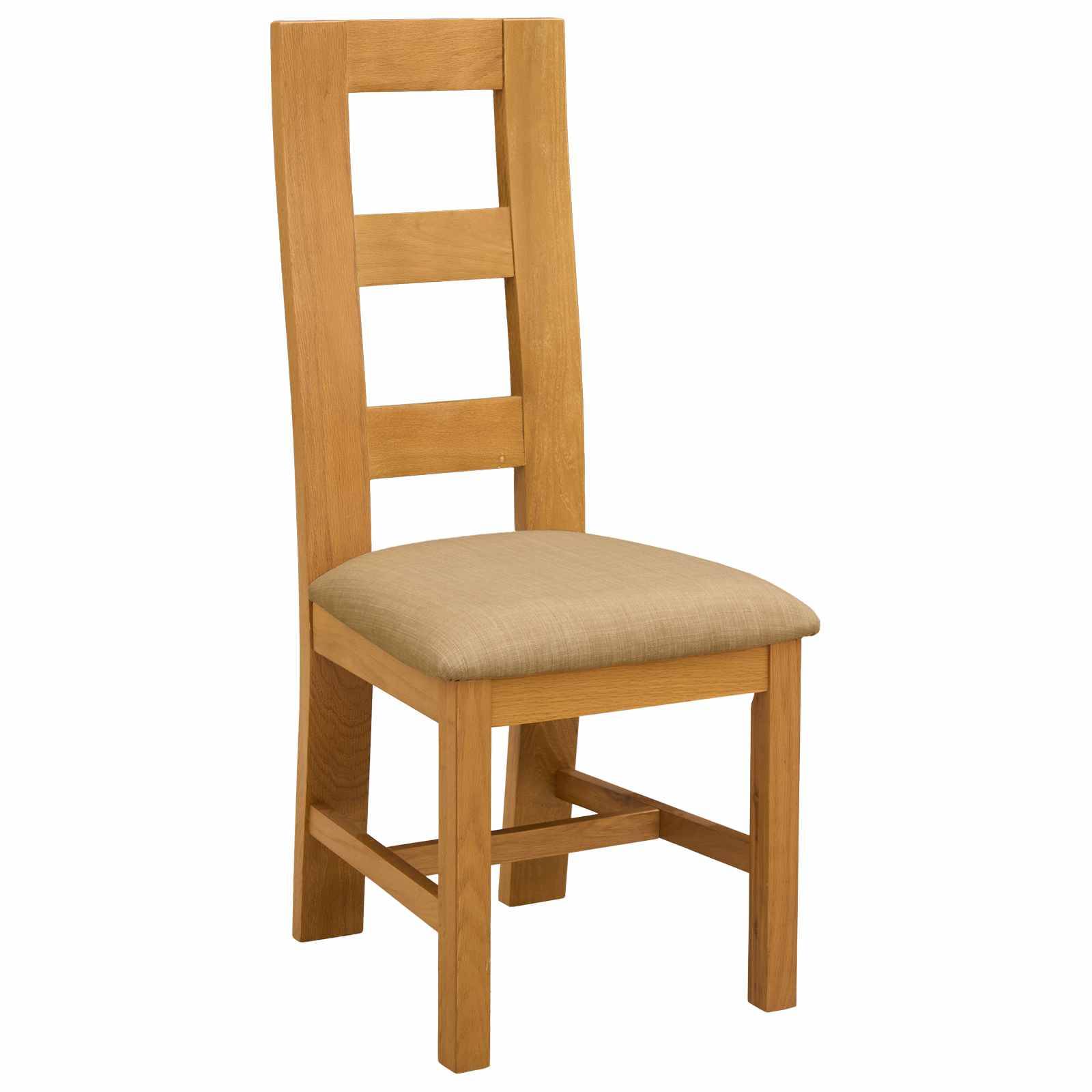 vidaXL Essgruppe 3 stk. Beige Massivholz Eiche