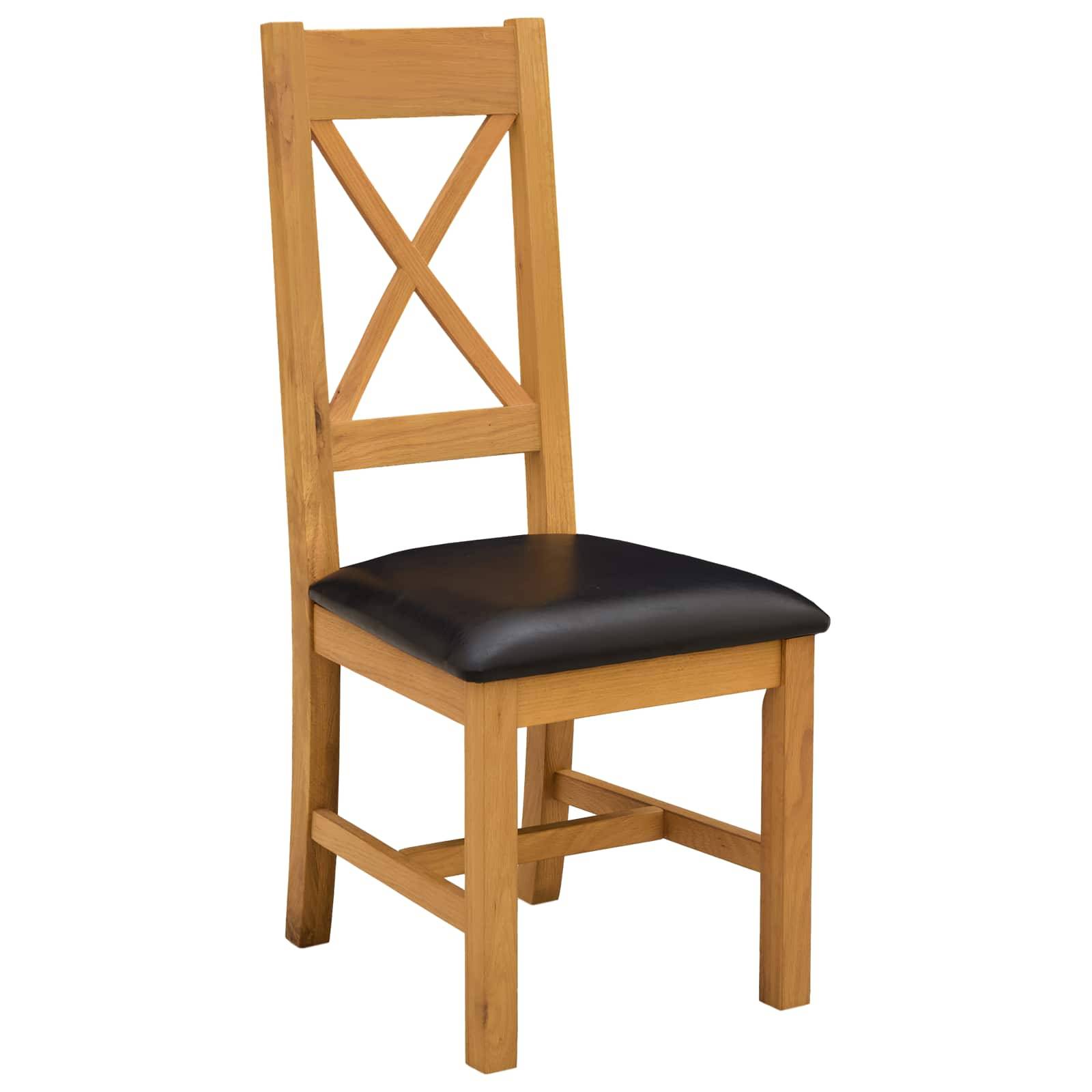 vidaXL Essgruppe 5 stk. Schwarz Massivholz Eiche