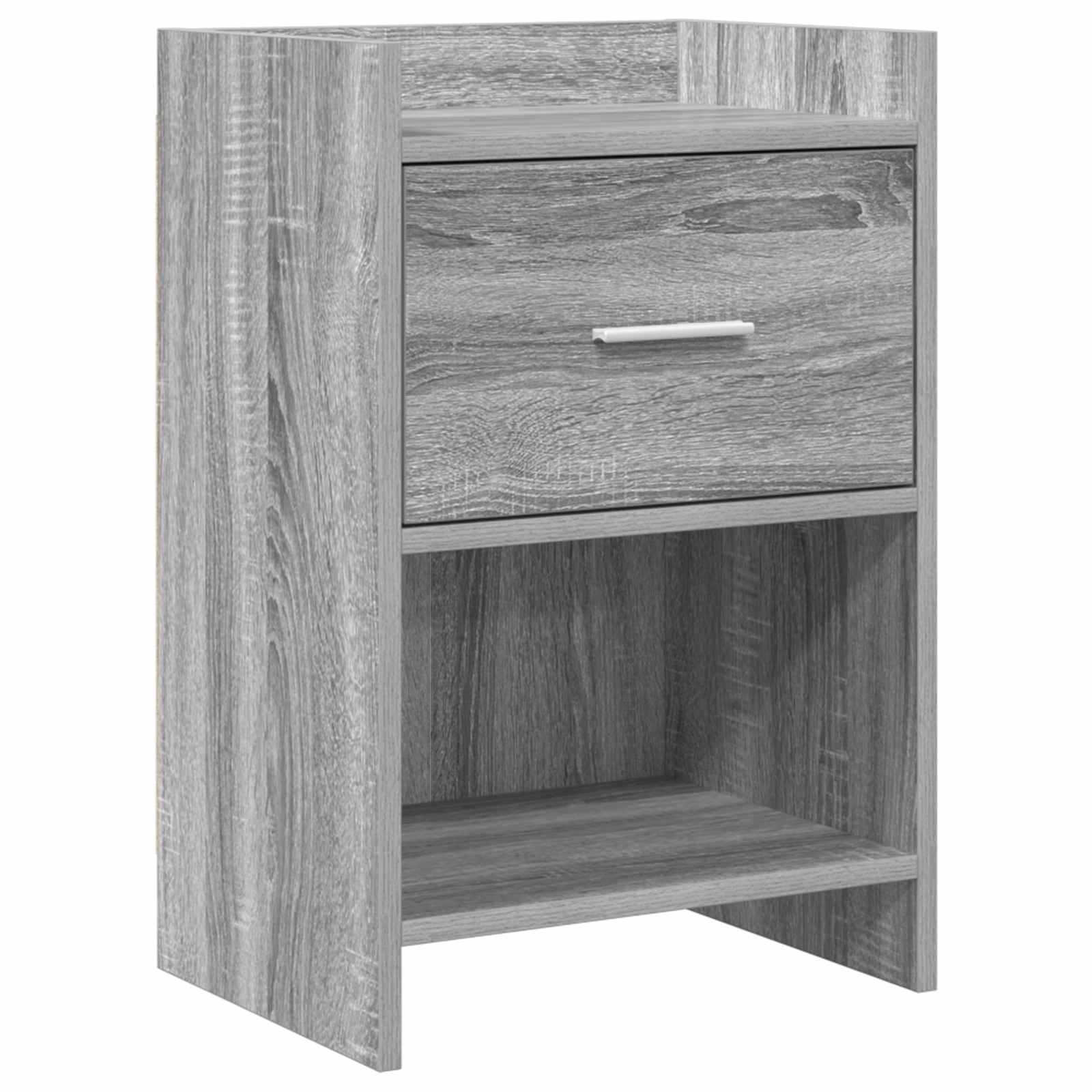vidaXL Nachttische Grau Sonoma 40 x 30 x 60 cm Holzwerkstoff