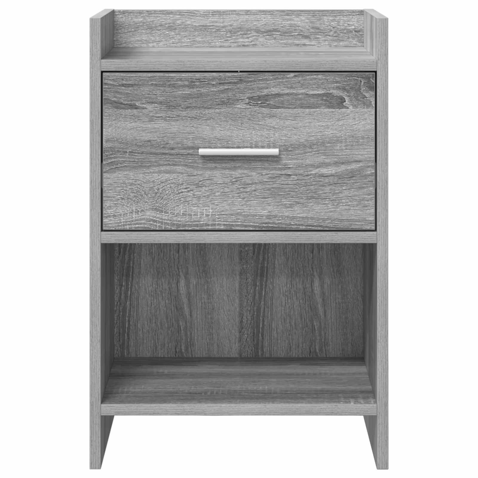 vidaXL Nachttische Grau Sonoma 40 x 30 x 60 cm Holzwerkstoff